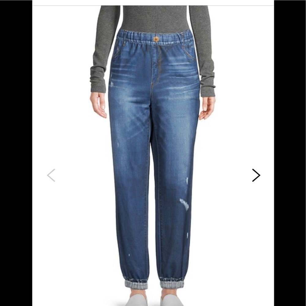 ♥️SOLD♥️SOLD♥️NWT*REPUBLIC*SKYRISE JEAN JOGGER*TROMPE L'OLEIL*XS*RAG &BONE